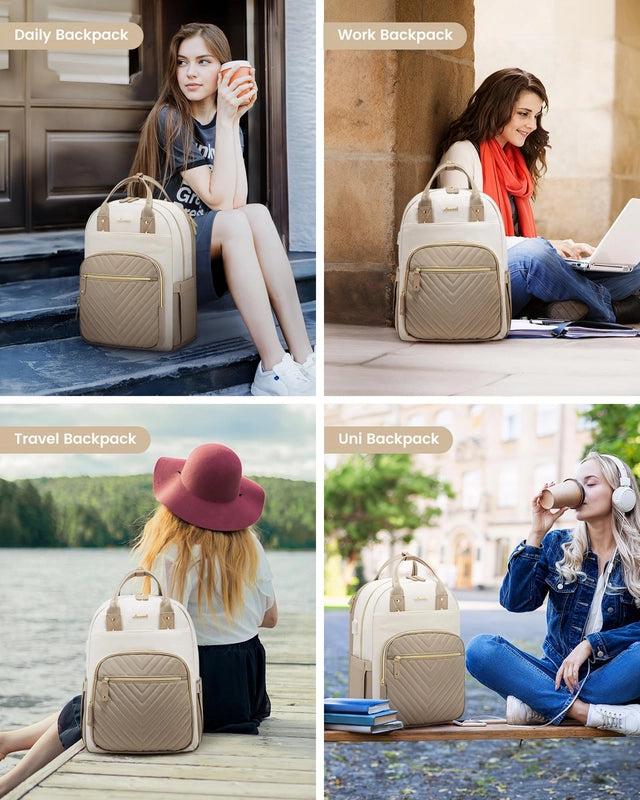LOVEVOOK Laptop Backpack for Women, 17.3" Laptop Rucksack
