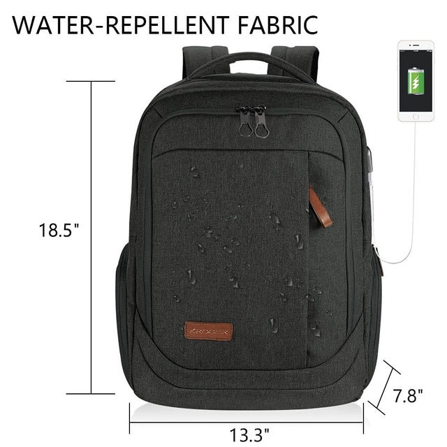 KROSER Laptop Backpack, Large 17.3" for School Travel Computer