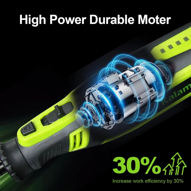 2025 Kalamotti Cordless Rotary Tool, 8v Power with 5 Speed and 105pcs Accessories