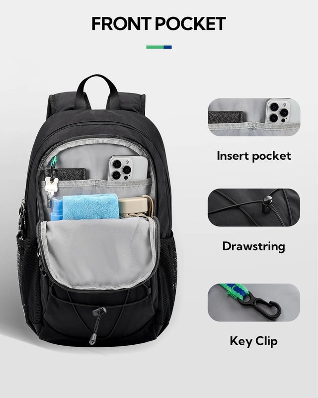 Lightweight Unisex 20L Hiking Backpack with Chest Strap