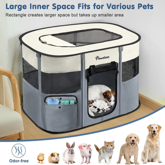LARGE Foldable Pet Playpen, Indoor and Outdoor, Waterproof.
