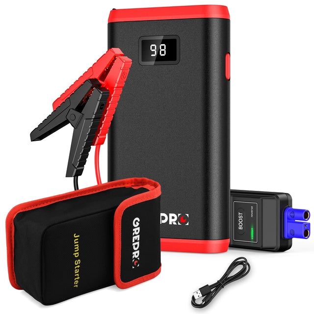GREPRO Jump Starter Power Pack (up to 6.5l Petrol, 4.0l Diesel)