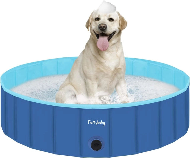 Furrybaby Dog Pool in Blue