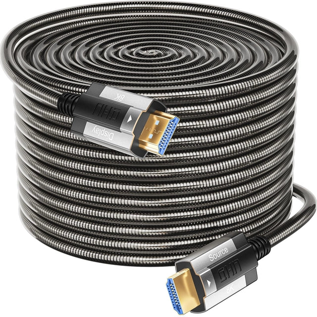 15m Siwket 8K HDMI Fibre Optic HDMI Cable