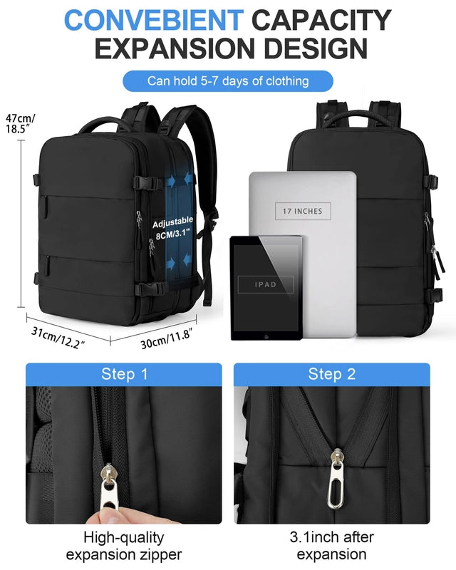 SZLX Large Travel Backpack, Unisex