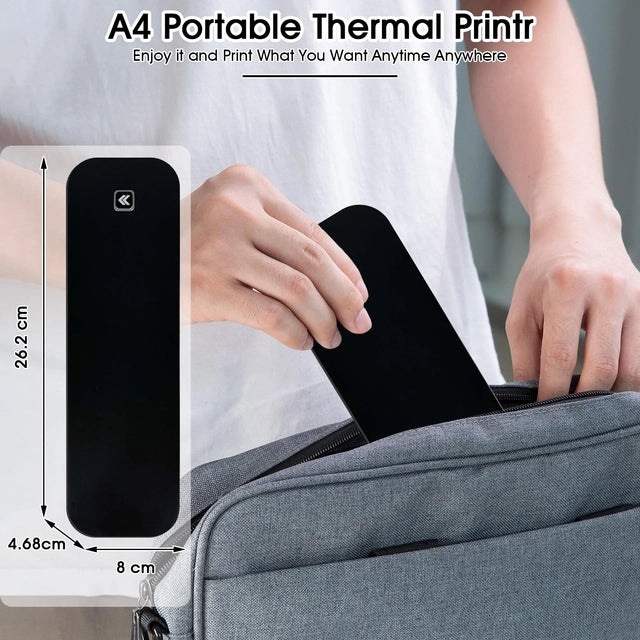 Topchances A4 Wireless Bluetooth Printer, Inkless
