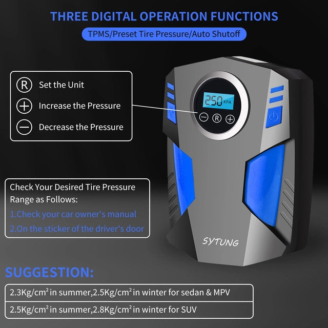 Digital Tyre Inflator