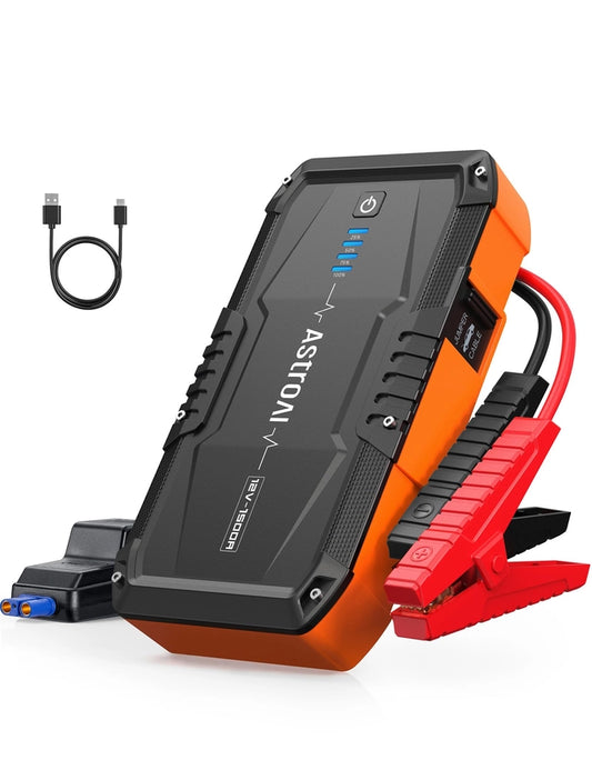 AstroAI S8 Car Battery Booster, Jump Starter Power Pack for 12v Vehicles