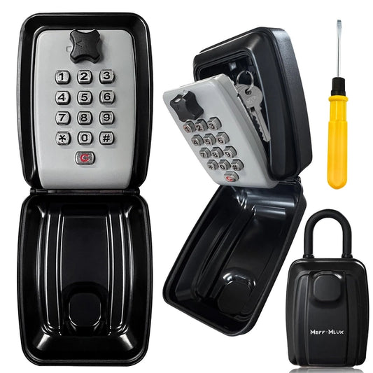 Extra Large Key Safe, Waterproof, Police Approved, 12 Digit Combination