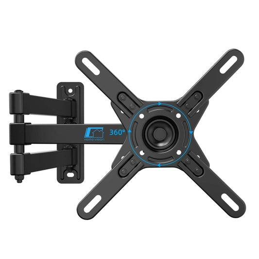 TV Wall Bracket [360° Rotation] [180° Swivel] [21.9"/55.6cm Extendable]