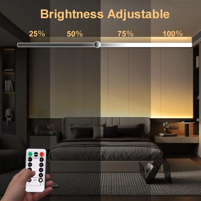 CCILAND 3m Battery LED Strip Lights with Remote Control, 8 Modes, Warm White.