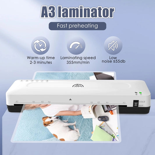 A3/A4/A5/A6 Laminator Machine with 30 Laminating Pouches