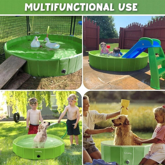 Furrybaby Dog Pool in Blue