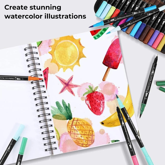 Colouring Pens - 100 Colours In Case