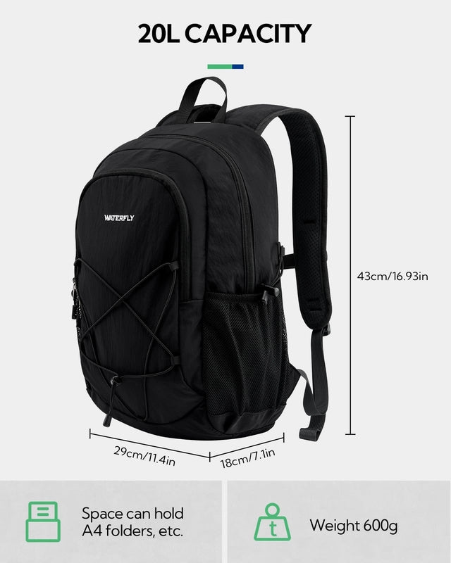 Lightweight Unisex 20L Hiking Backpack with Chest Strap