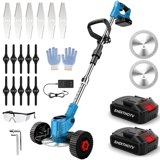 Cordless String Trimmer and Edger, 3-in-1, 24V