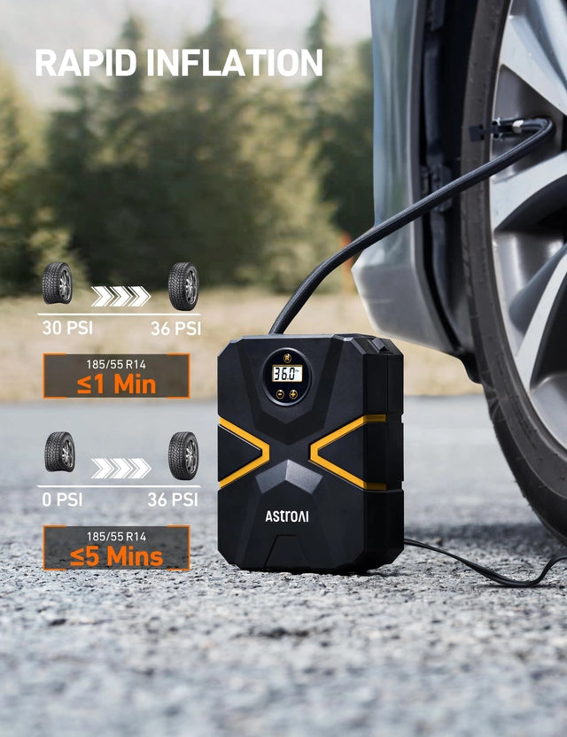 AstroAI Tyre Inflator, Air Compressor, 12V
