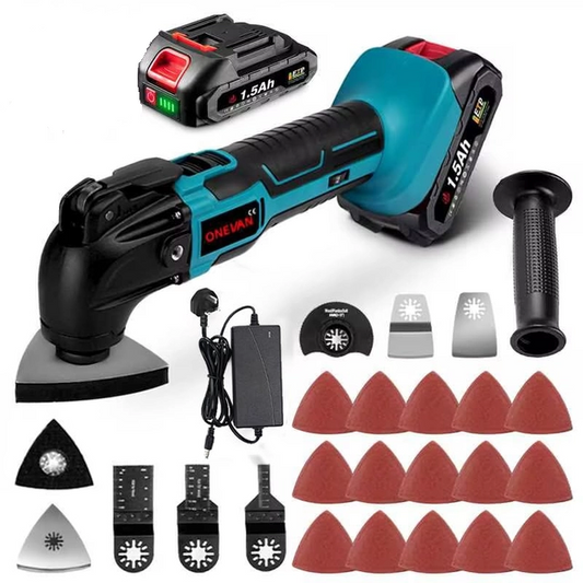 Oscillating Multi Tool, Multifunctional Cordless, 6 Speed, MACHINE ONLY